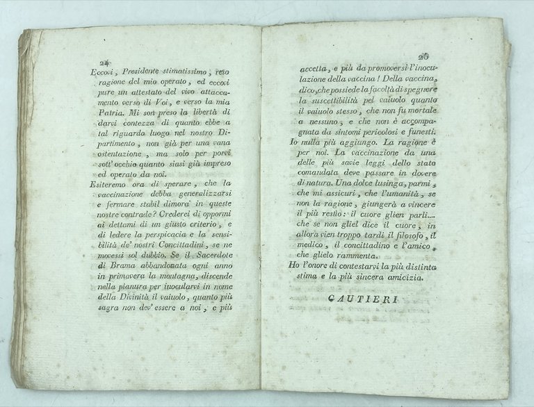 ISTRUZIONE AL POPOLO SULLA VACCINA. | Immagine Gallery 5