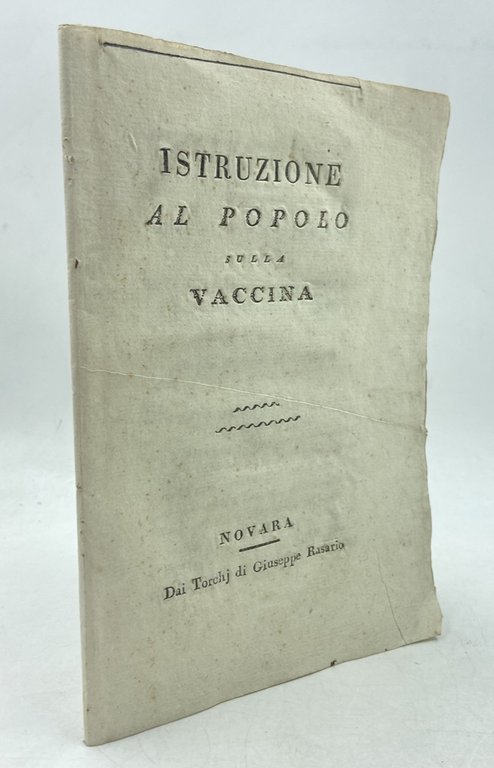 ISTRUZIONE AL POPOLO SULLA VACCINA. | Immagine Gallery 8