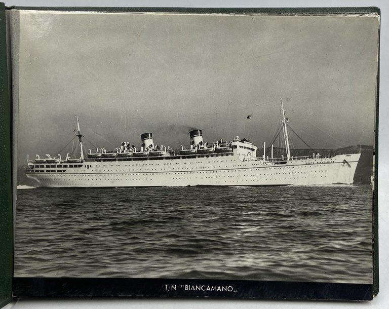 ITALIA SOCIETÀ DI NAVIGAZIONE - GENOVA. CONTE BIANCAMANO. TERZA CLASSE. | Immagine Gallery 2