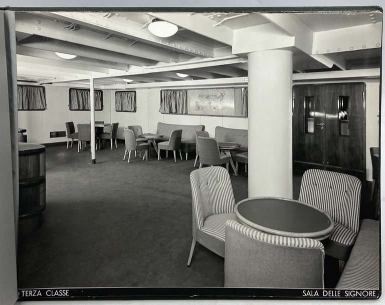 ITALIA SOCIETÀ DI NAVIGAZIONE - GENOVA. CONTE BIANCAMANO. TERZA CLASSE. | Immagine Gallery 4