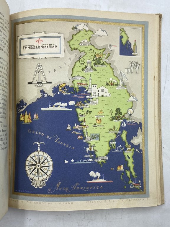 ITALIA VIVA del Prof. G. De Agostini. ATLANTE ARTISTICO IN …