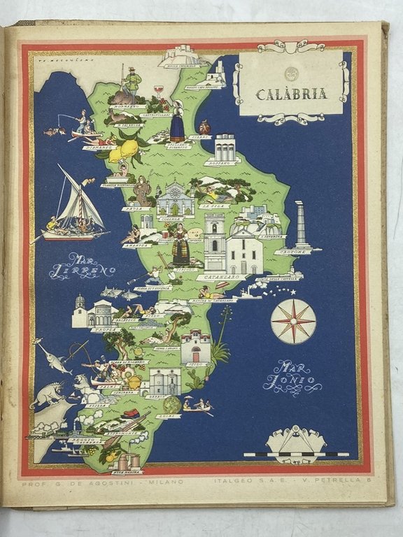 ITALIA VIVA del Prof. G. De Agostini. ATLANTE ARTISTICO IN …