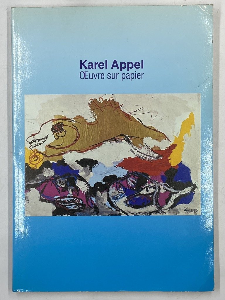 KAREL APPEL. Oeuvre sur papier.