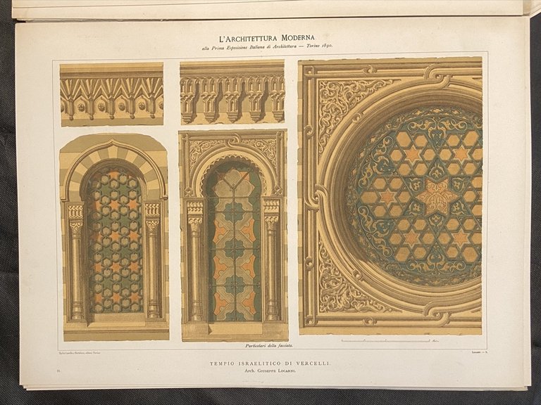 L'ARCHITETTURA MODERNA ALLA PRIMA ESPOSIZIONE ITALIANA DI ARCHITETTURA TORINO 1890. …