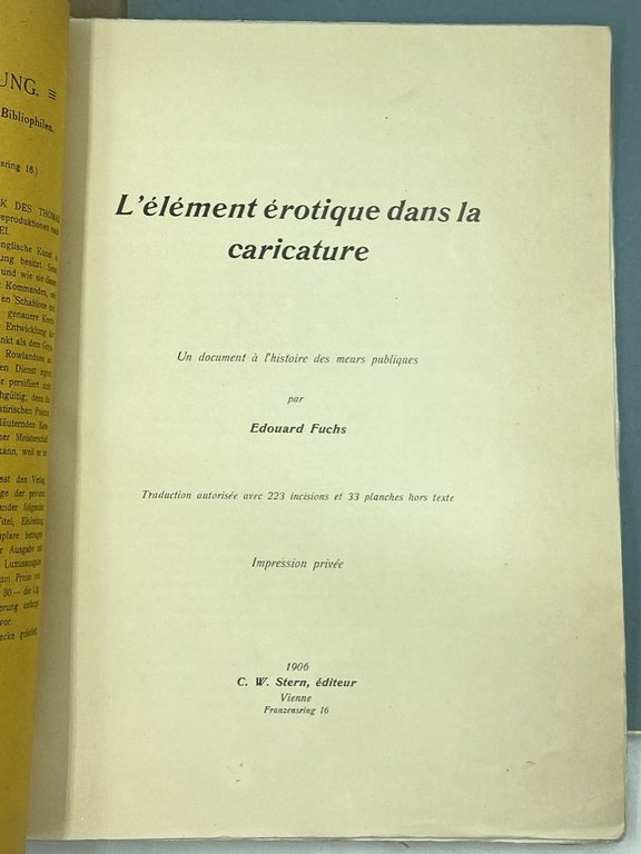 L'élément érotique dans la caricature. Un document à l'histoire des … | Immagine Gallery 2