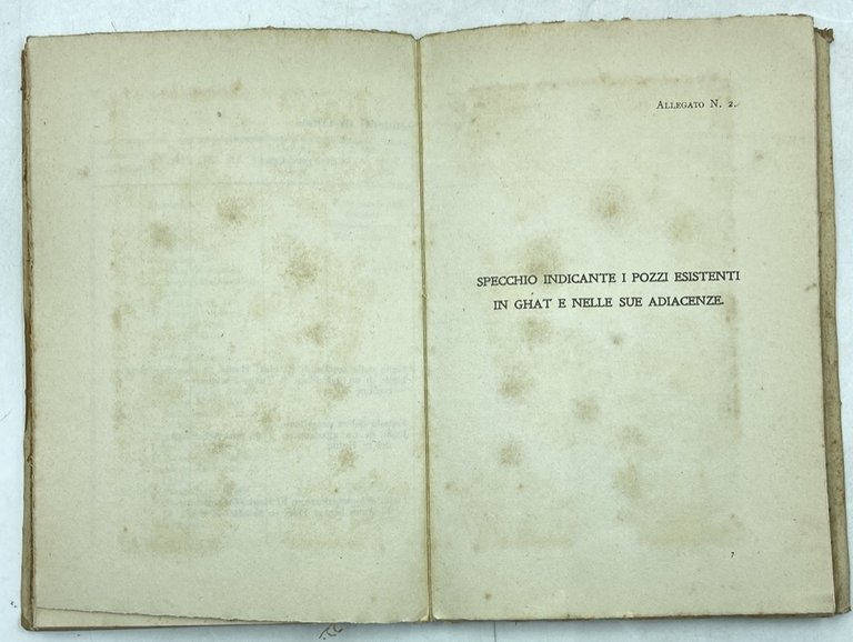 L’OASI DI GHAT E SUE ADIACENZE. Notizie raccolte dal capitano …