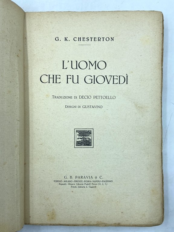 L’UOMO CHE FU GIOVEDÌ.