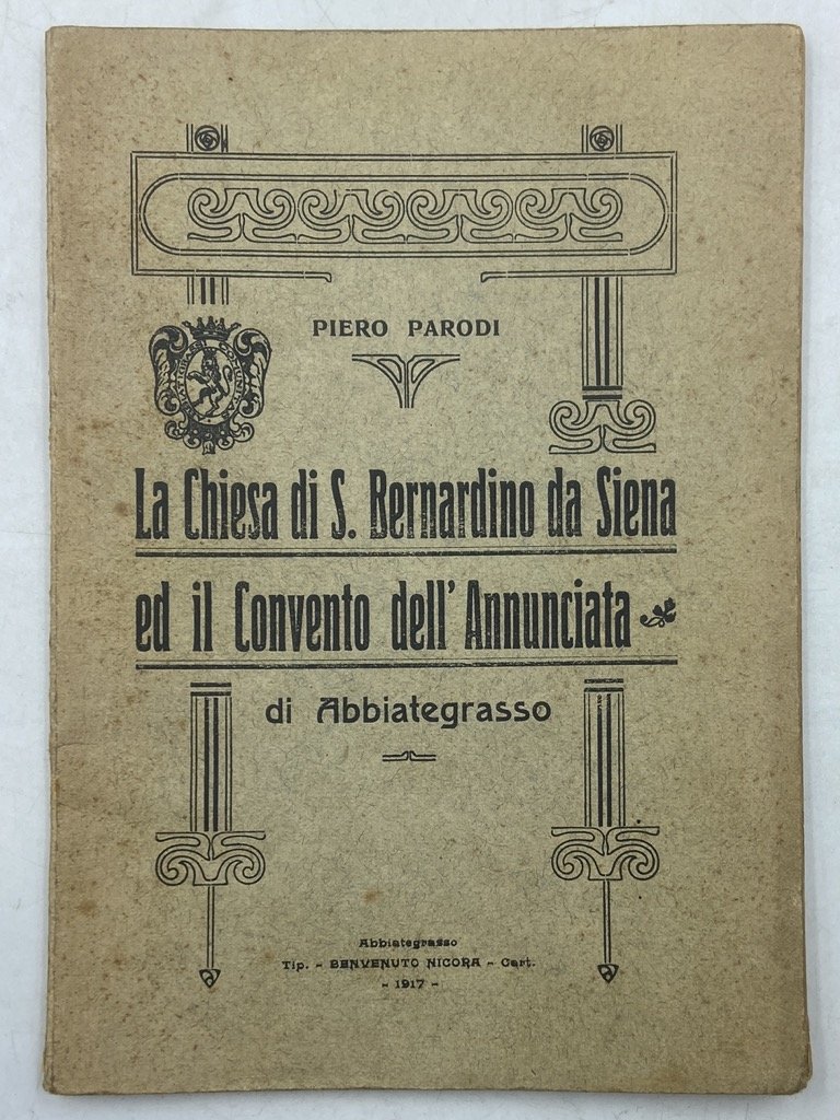 La Chiesa di S. Bernardino da Siena ed il Convento … | Immagine principale