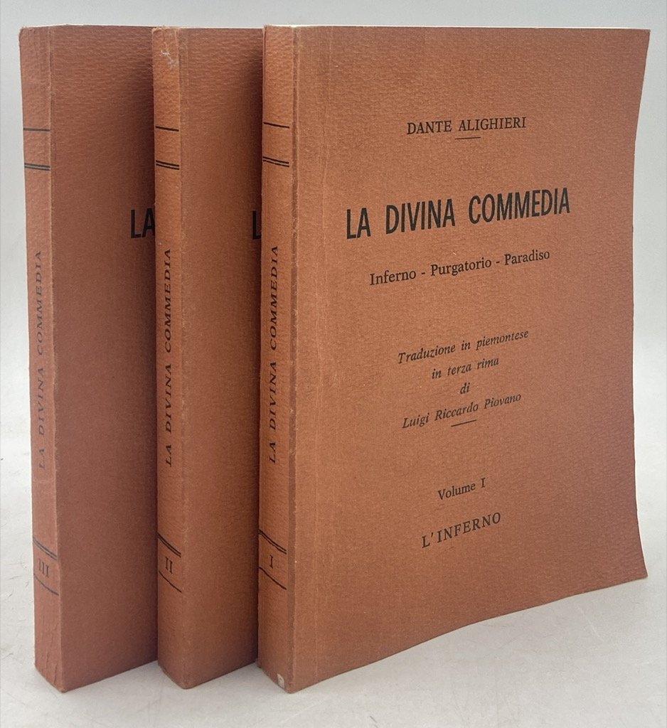 La Divina Commedia. Inferno – Purgatorio - Paradiso. Traduzione in …