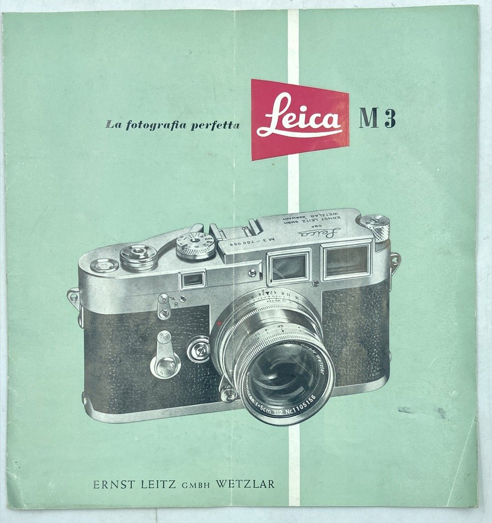 LA FOTOGRAFIA PERFETTA. LEICA M3.