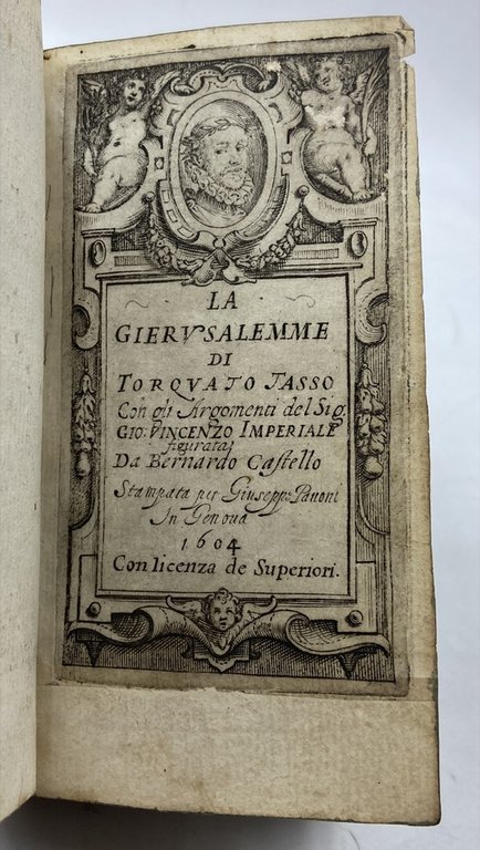LA GIERUSALEMME DI TORQUATO TASSO. Con gli Argomenti del sig. …