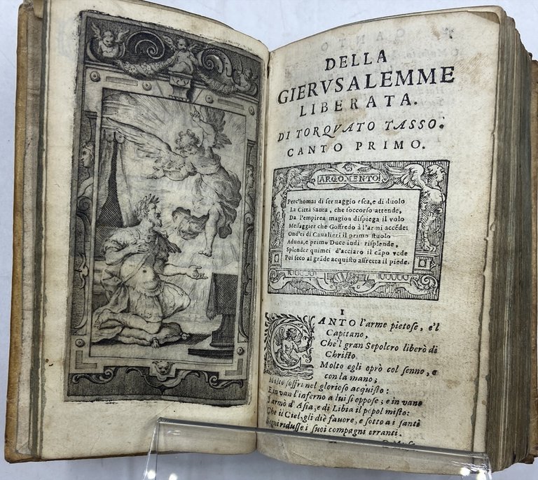 LA GIERUSALEMME DI TORQUATO TASSO. Con gli Argomenti del sig. …