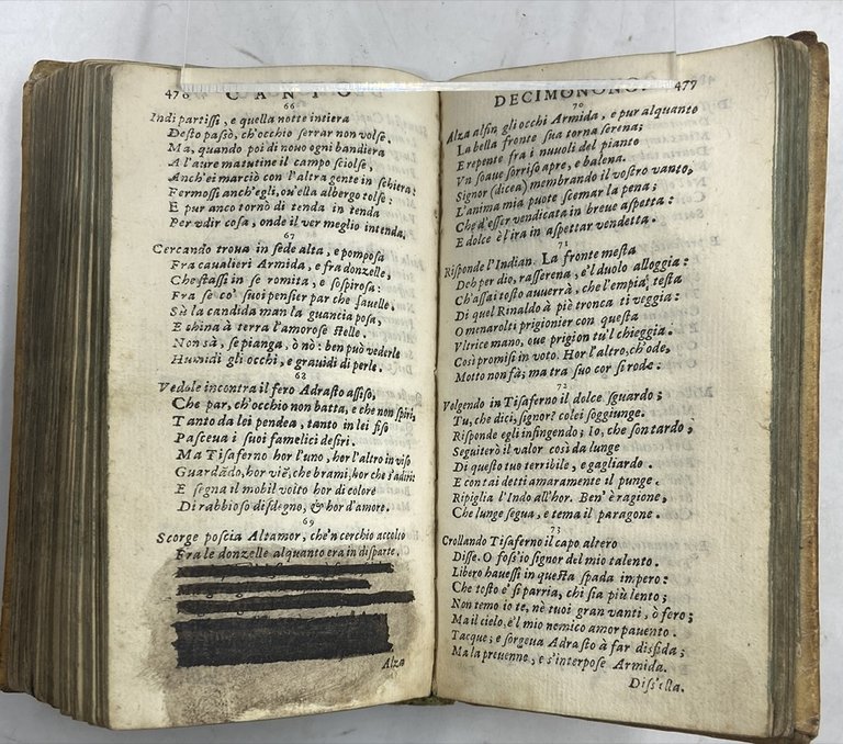 LA GIERUSALEMME DI TORQUATO TASSO. Con gli Argomenti del sig. …