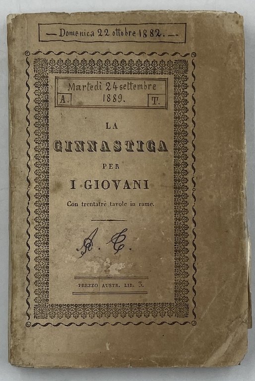 LA GINNASTICA PER I GIOVANI O SIA TRATTATO ELEMENTARE DEI …