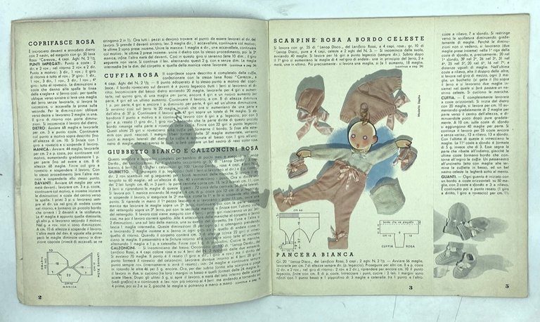 LA MODA DELLA LANA. EDIZIONE LANIFICIO ROSSI. FASCICOLO N. 11 …