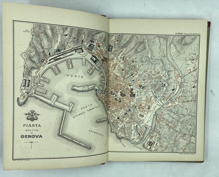 La Patria, Geografia dell’Italia: VI. Provincie di Genova e Porto …