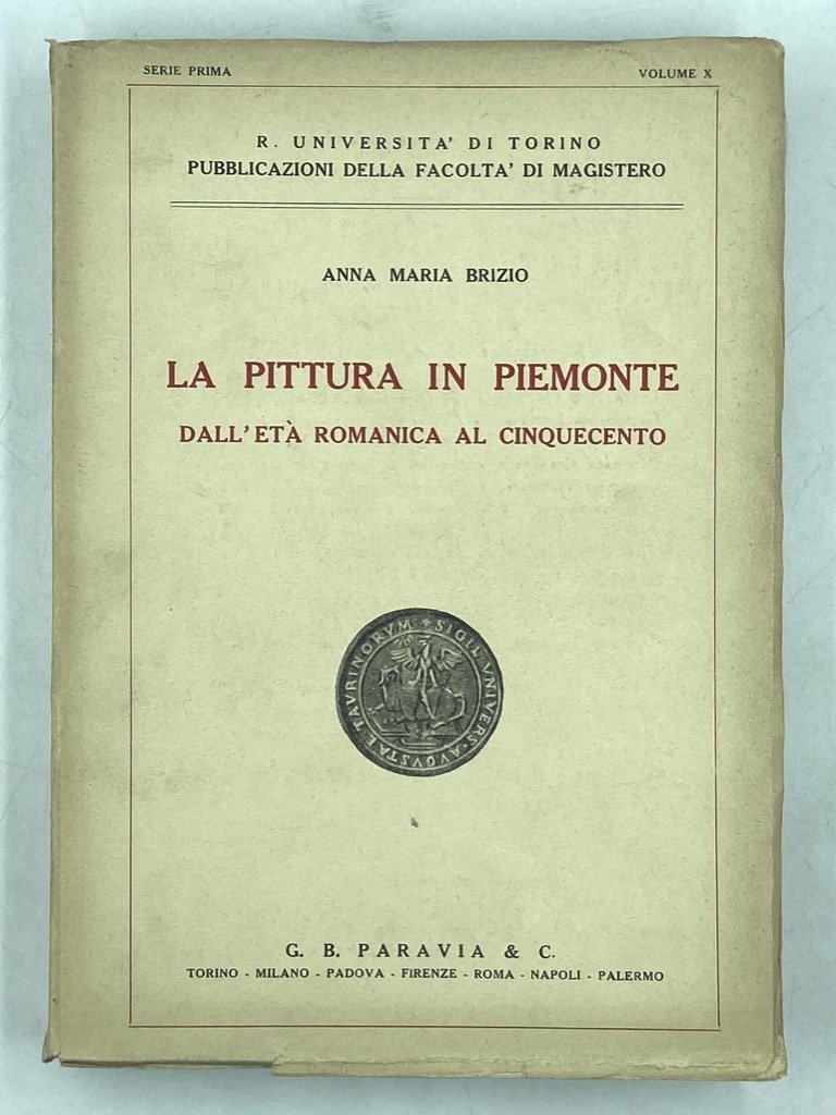 LA PITTURA IN PIEMONTE DALL’ETÀ ROMANICA AL CINQUECENTO. | Immagine principale