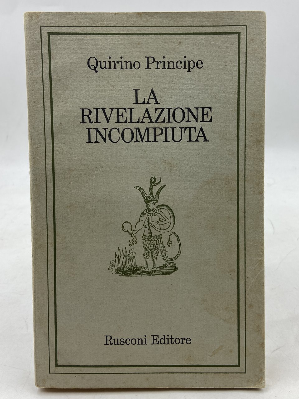 LA RIVELAZIONE INCOMPIUTA.