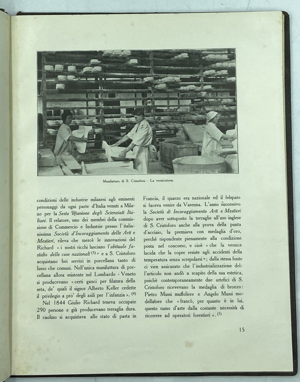 LA SOCIETÀ CERAMICA RICHARD-GINORI NEL SUO PRIMO CINQUANTENARIO MDCCCLXXII-MCMXXIII.