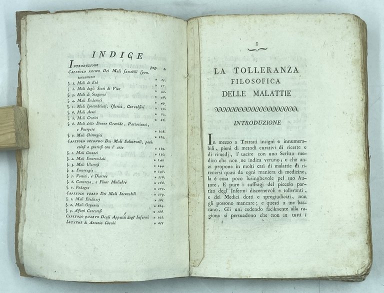 LA TOLLERANZA FILOSOFICA DELLE MALATTIE. OSSERVAZIONI MEDICHE PRATICHE DI GIUSEPPE … | Immagine Gallery 6