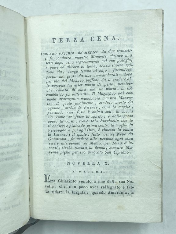 LE CENE DI ANTONFRANCESCO GRAZZINI DETTO IL LASCA. VOLUME PRIMO … | Immagine Gallery 11