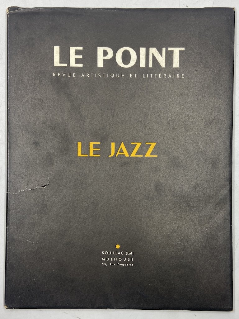 LE JAZZ. Le Point Revue Artistique et Littéraire XL Janvier …