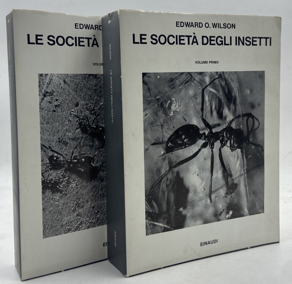 LE SOCIETÀ DEGLI INSETTI. Edizione italiana a cura di Danilo …