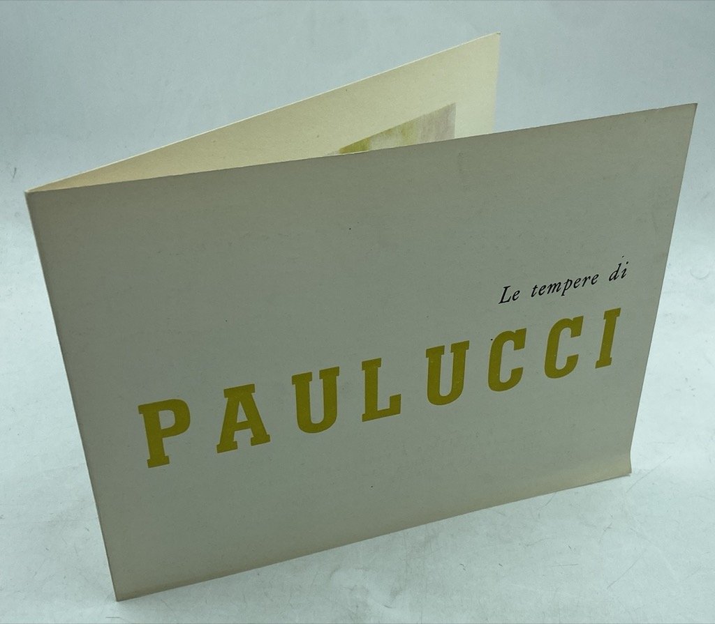 LE TEMPERE DI PAULUCCI. [Invito GALLERIA LA BUSSOLA] | Immagine principale