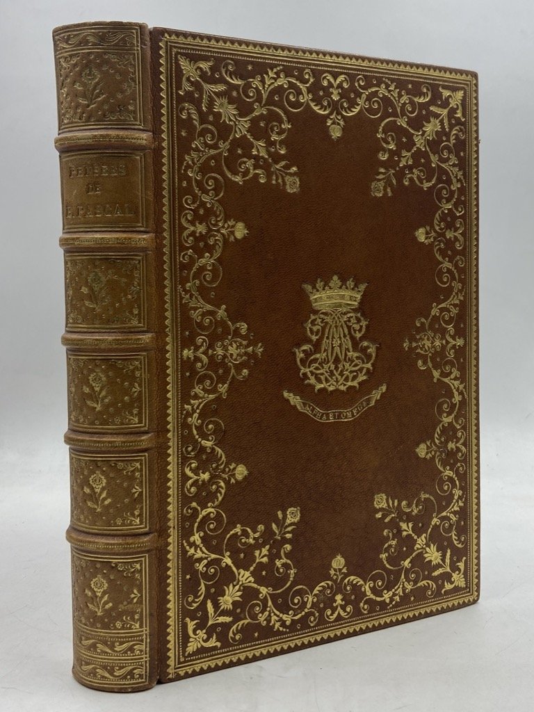 Les Pensées de Blaise Pascal suivies d'une nouvelle table analitique. …