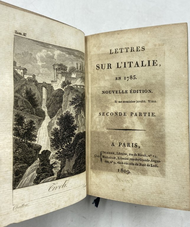 LETTRES SUR L'ITALIE EN 1785. PREMIÈRE (- TROISIÈME) PARTIE. | Immagine Gallery 6