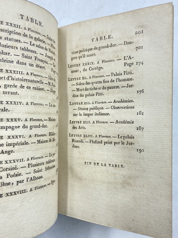 LETTRES SUR L'ITALIE EN 1785. PREMIÈRE (- TROISIÈME) PARTIE. | Immagine Gallery 8