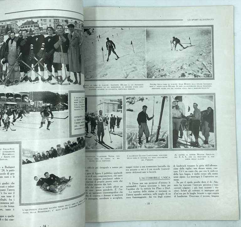 LO SPORT ILLUSTRATO RIVISTA MENSILE. ANNO XVIII - N. 1. … | Immagine Gallery 7