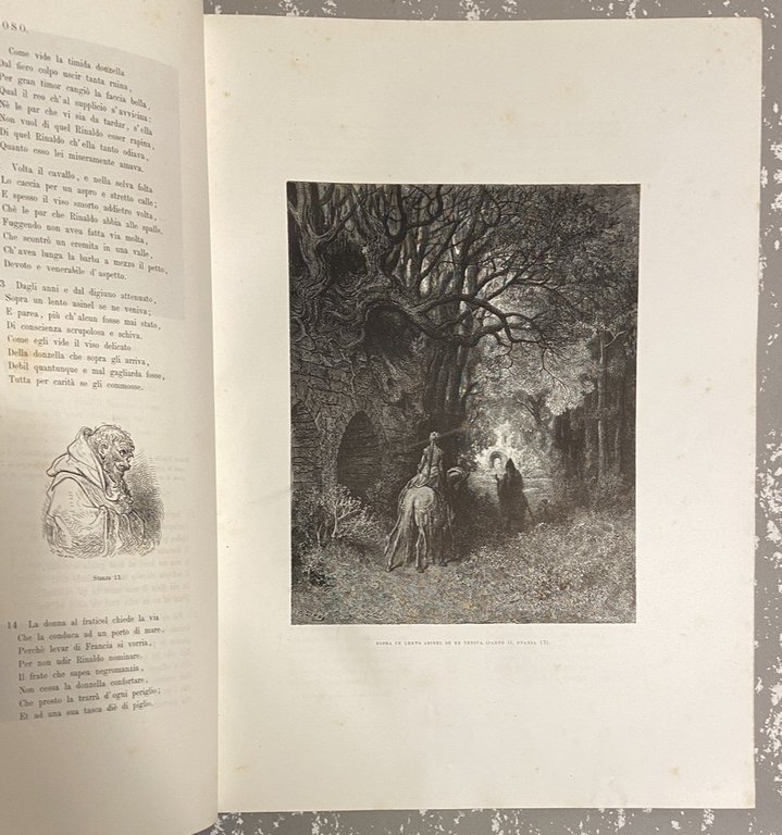 LODOVICO ARIOSTO. ORLANDO FURIOSO ILLUSTRATO DA GUSTAVO DORÉ CON PREFAZIONE …