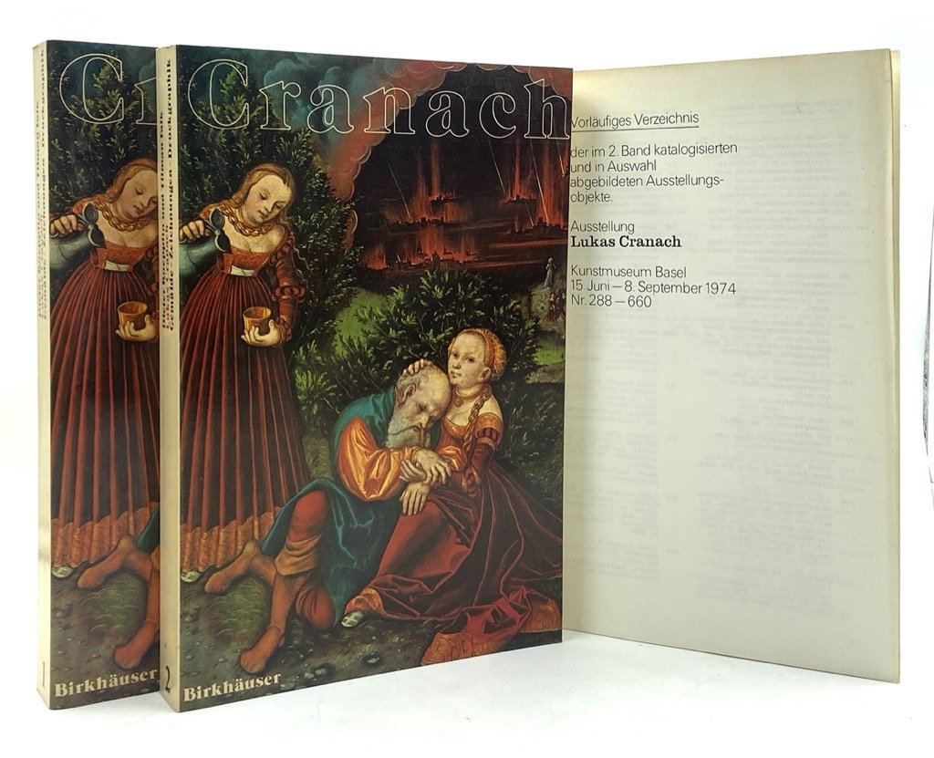 LUKAS CRANACH. Gemaelde Zeichnungen, Druckgraphik. Band I, Band II