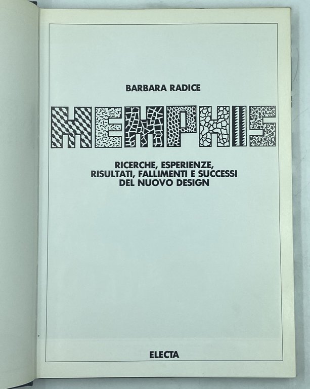 MEMPHIS. Ricerche, esperienze, risultati, fallimenti e successi del Nuovo Design. | Immagine Gallery 4