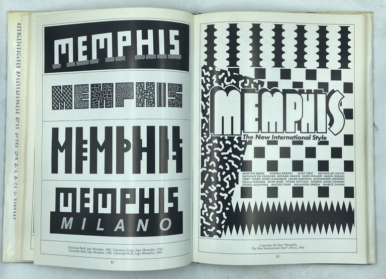 MEMPHIS. Ricerche, esperienze, risultati, fallimenti e successi del Nuovo Design. | Immagine Gallery 7