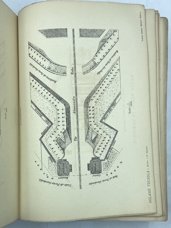 MILANO TECNICA DAL 1859 AL 1884. Pubblicazione fatta a cura …
