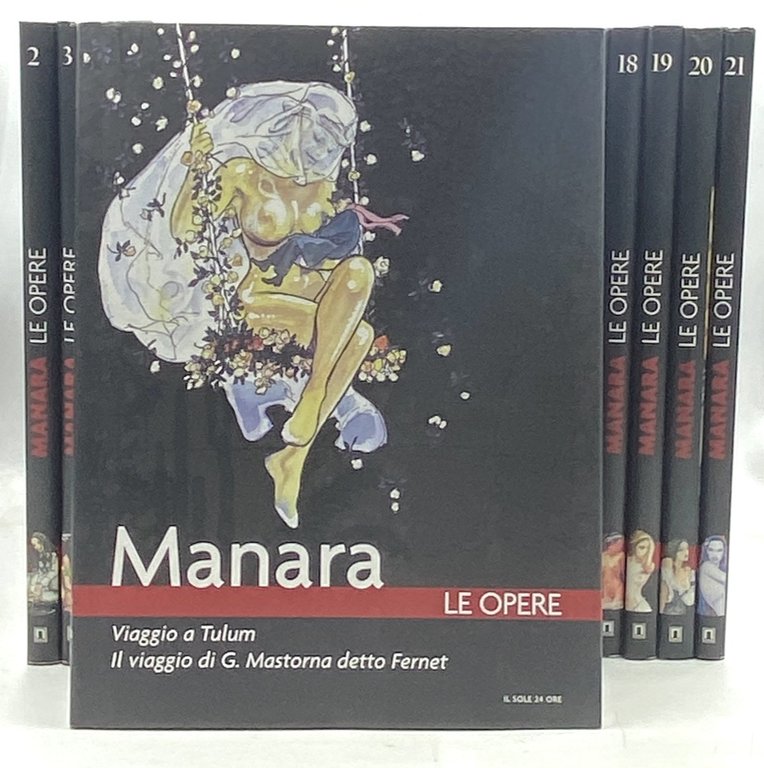 MILO MANARA. LE OPERE. VOLUMI 1-21 (Collezione Completa).