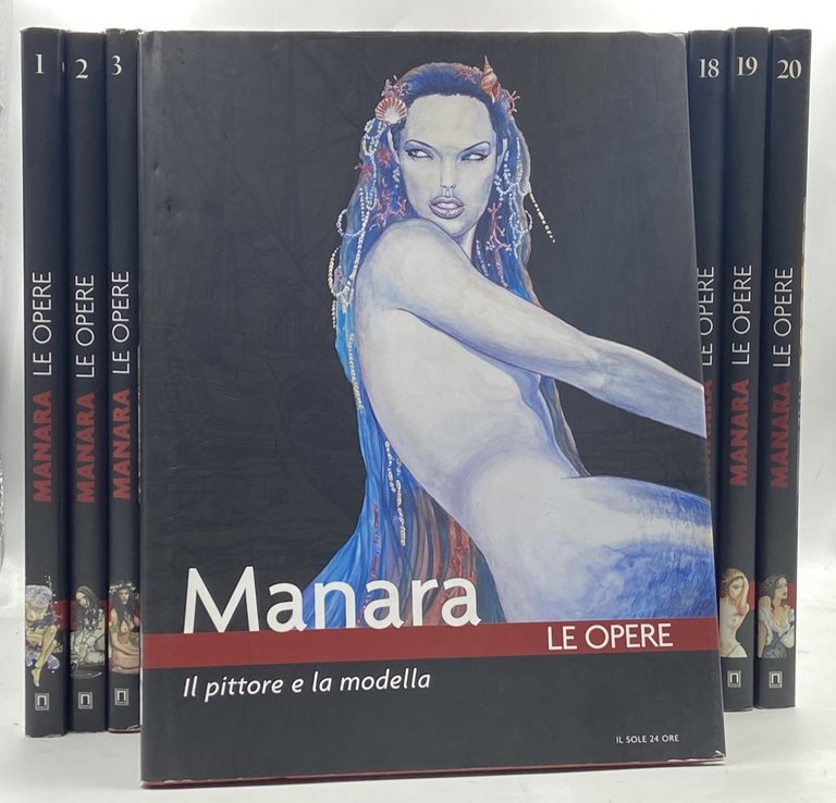 MILO MANARA. LE OPERE. VOLUMI 1-21 (Collezione Completa).