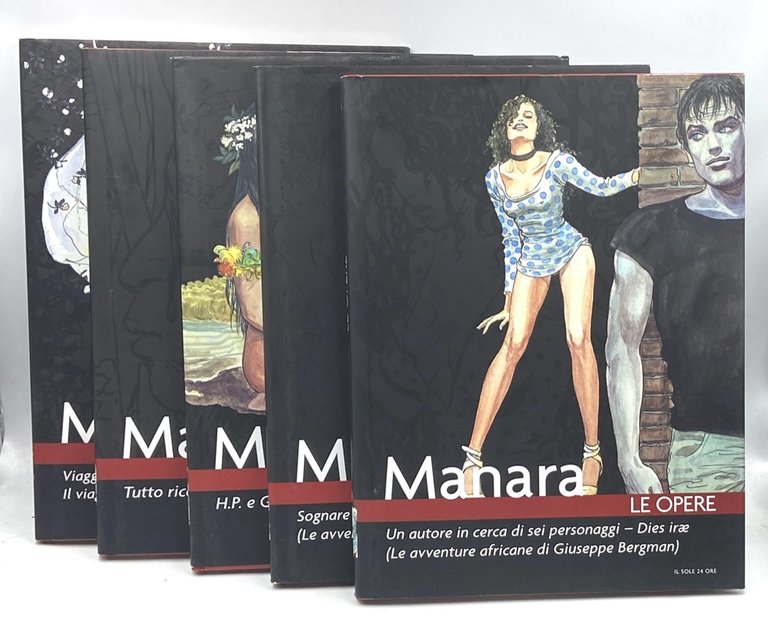 MILO MANARA. LE OPERE. VOLUMI 1-21 (Collezione Completa).