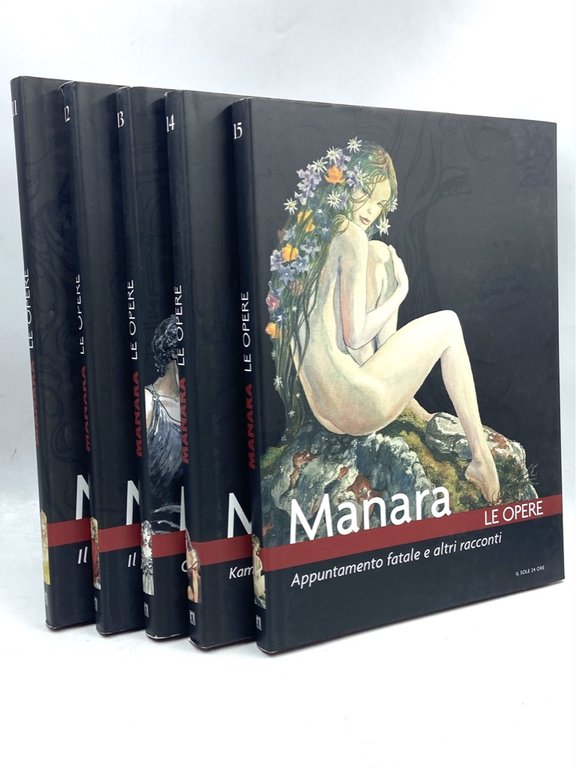MILO MANARA. LE OPERE. VOLUMI 1-21 (Collezione Completa).