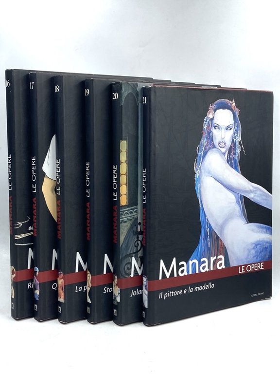 MILO MANARA. LE OPERE. VOLUMI 1-21 (Collezione Completa).