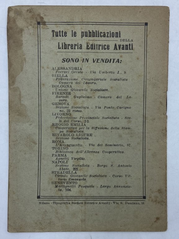 NON MI FIDO DEL PRETE! (Il diritto del fanciullo). A …