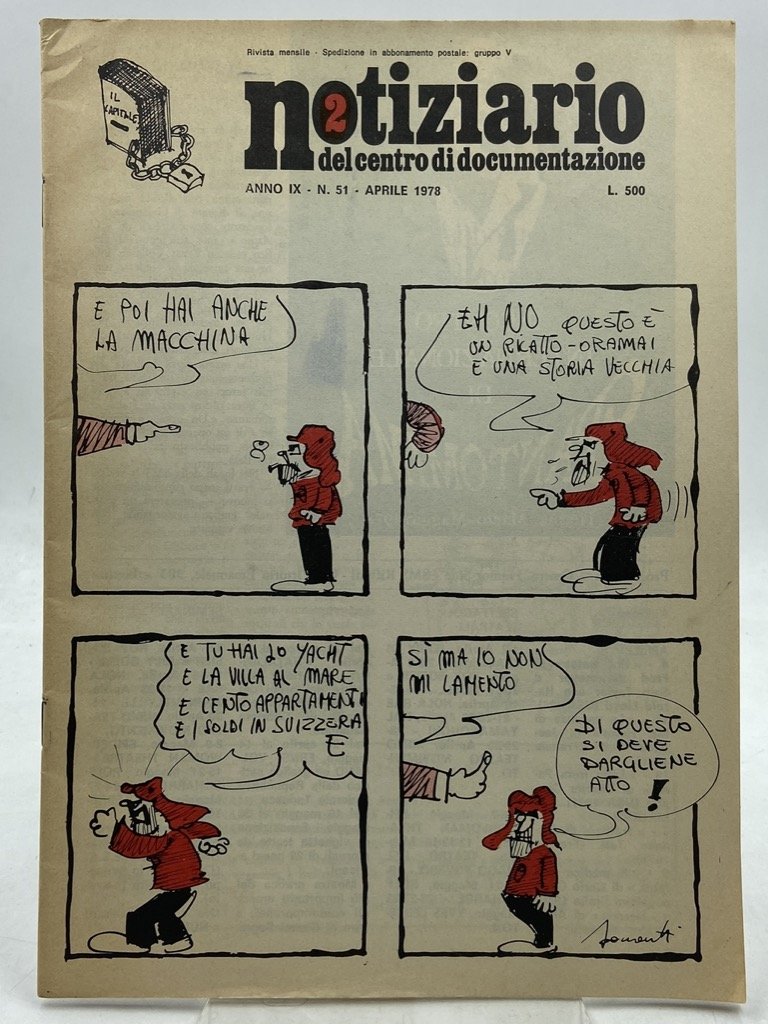 NOTIZIARIO DEL CENTRO DI DOCUMENTAZIONE 2. Anno IX N. 51 …