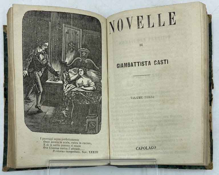 NOVELLE DI GIAMBATTISTA CASTI. VOLUME PRIMO (-QUINTO).