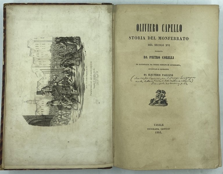 OLIVIERO CAPELLO STORIA DEL MONFERRATO DEL SECOLO XVI NARRATA DA … | Immagine Gallery 2