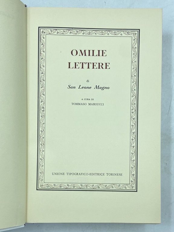 Omilie lettere di San Leone Magno | Immagine Gallery 3