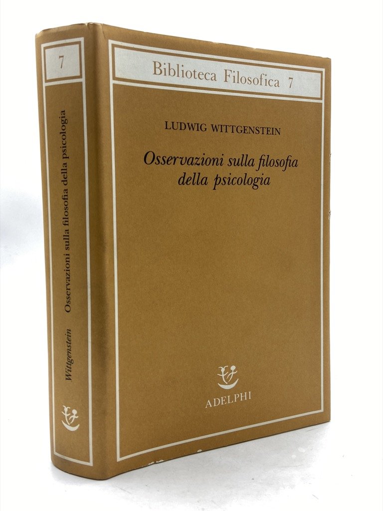 Osservazioni sulla filosofia della psicologia