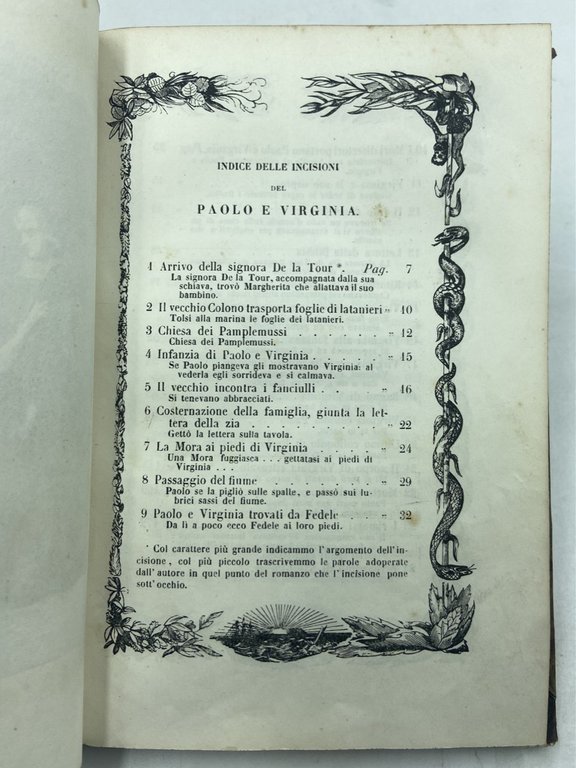 PAOLO E VIRGINIA, DI BERNARDINO DA SAINT-PIERRE. EDIZIONE ILLUSTRATA.