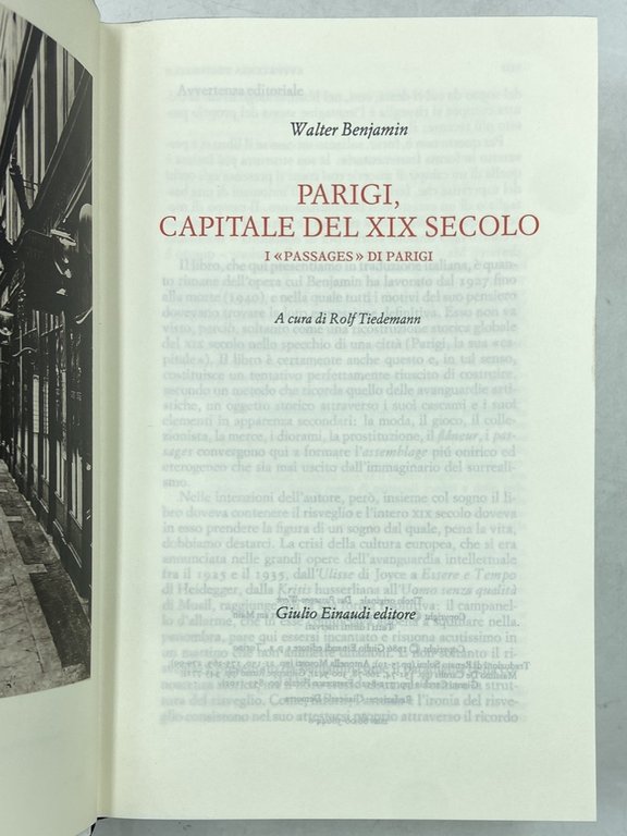 PARIGI, CAPITALE DEL XIX SECOLO. I «PASSAGES» DI PARIGI. | Immagine Gallery 4